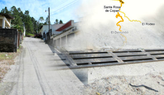 En Santa Rosa de Copán: Otro alcantarillado que se construye sin fiscalización