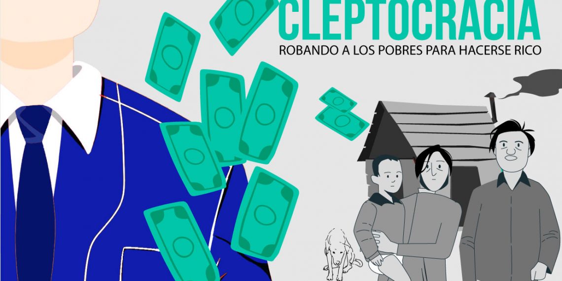 Volviéndose rico robándole a los pobresLa trama de cleptocracia del programa Vida Mejor de Juan Orlando Hernández